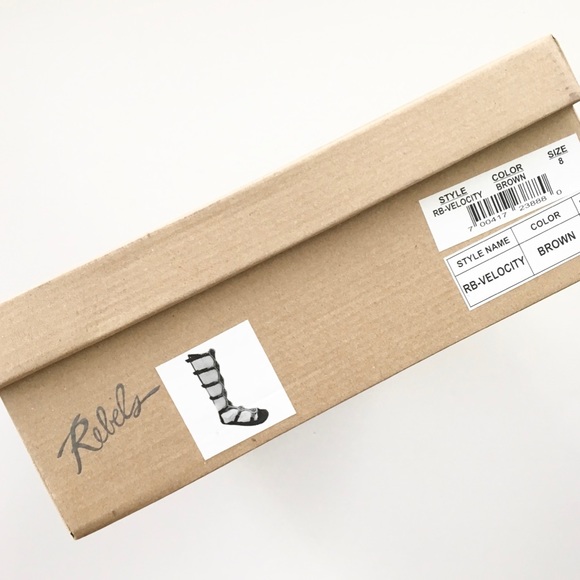 new ❦ Rebels ❦ Tall Festival Gladiators Sandals ❦ - Picture 14 of 14